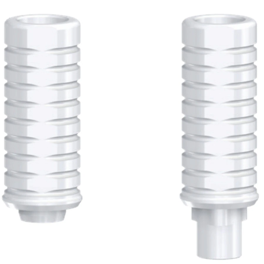 Dess WaxUp Abutment Castable Plastic-Polyoxymethylene Non-Engaging 4.3 Nobel Replace, 10/Package - WaxUp NEng NBRpl 4.3 RP - Image 1