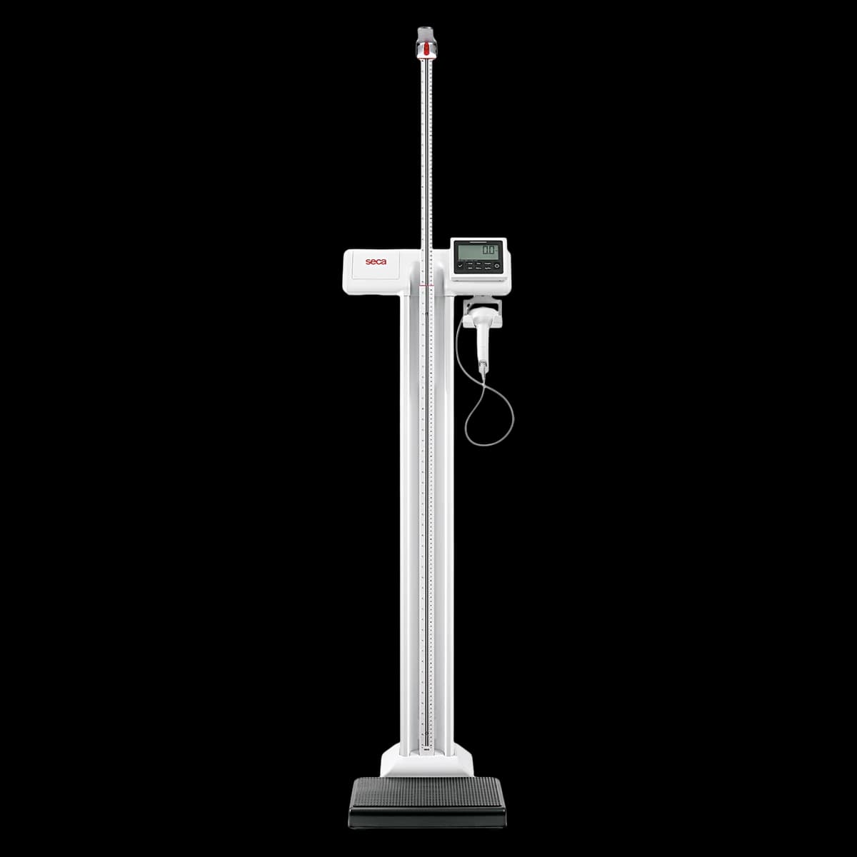 Seca Column Scale, Adult/Pediatric, 550 lb/250 kg Capacity, EMR Validated, Digital, Eye-Level WiFi, Each - Scale Column EMR EyeLevel Wifi - Image 1