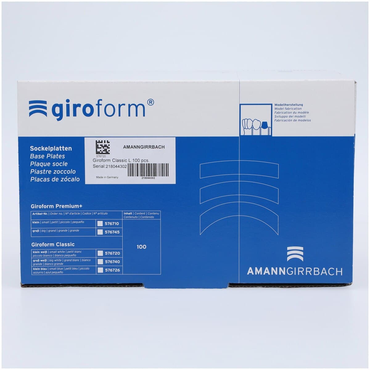 Giroform Classic L Base Plates, Pack of 100 thumbnail 2