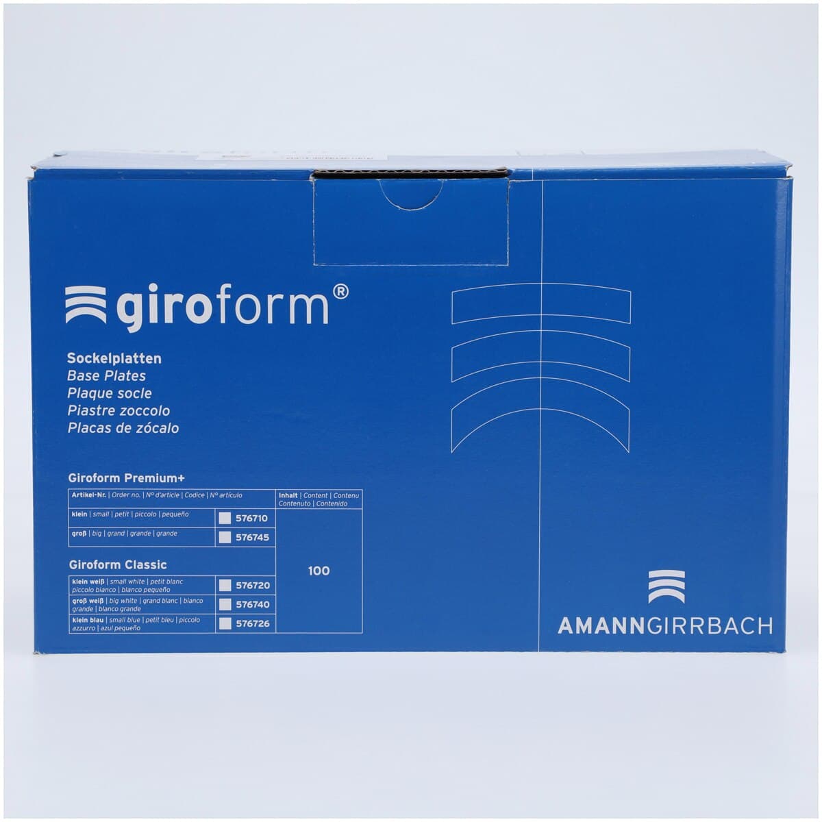 Giroform Classic L Base Plates, Pack of 100 thumbnail 3