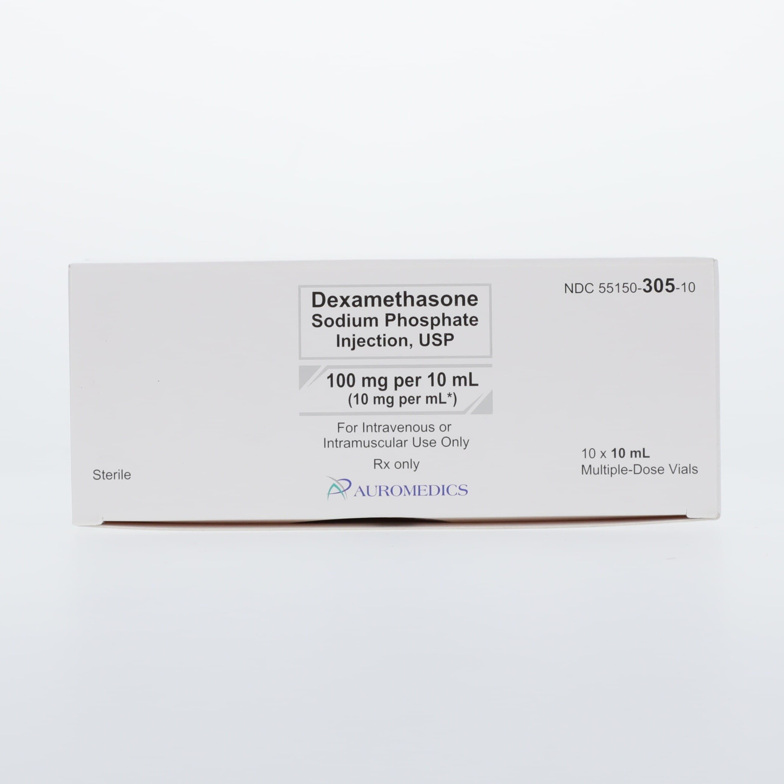 Dexamethasone Sodium Phosphate Injection 10mg/mL, MDV, 10mL Vial, 10/Package thumbnail 2