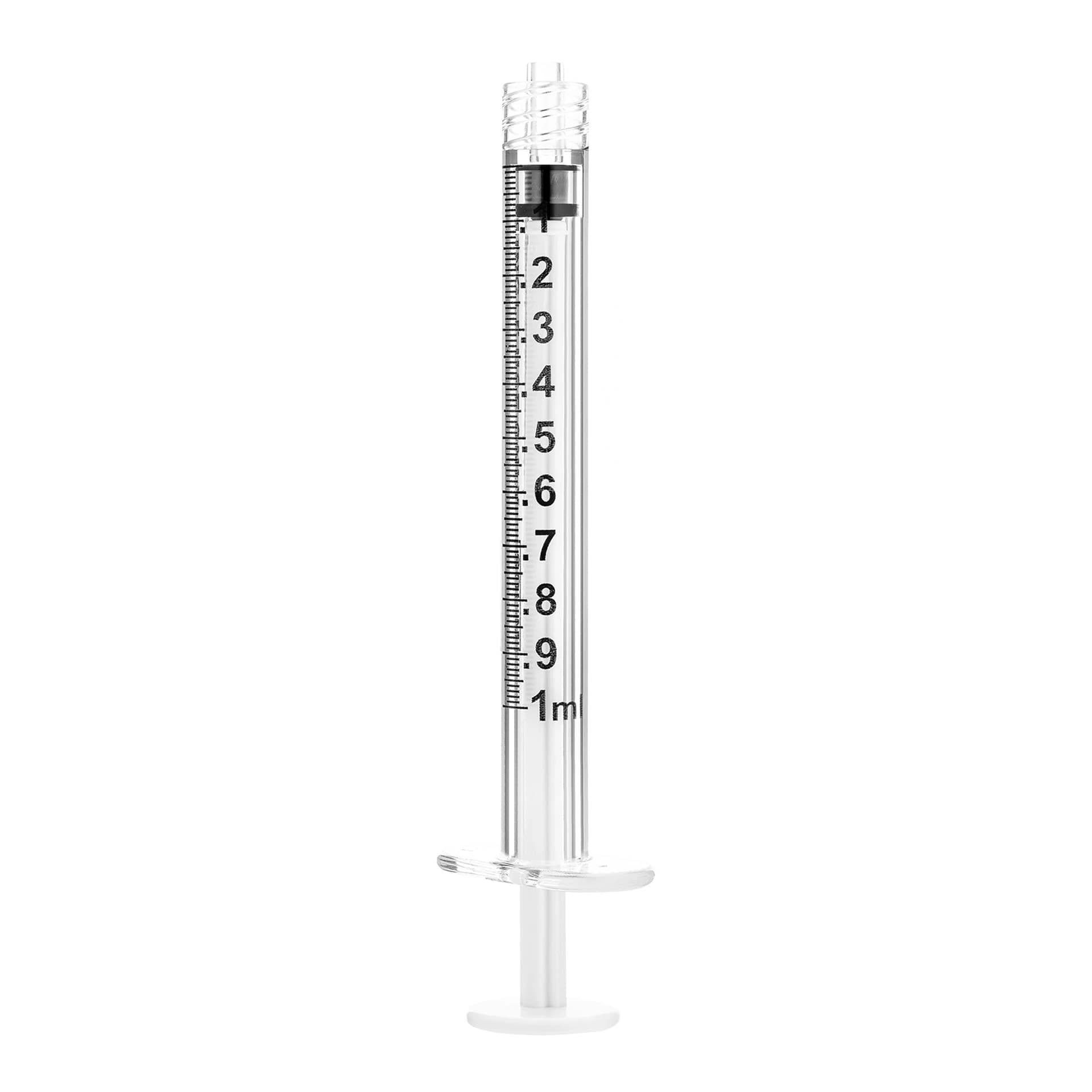 Sol-Millennium Luer Lock Syringe, 1 mL, Low Dead Space, Without Needle, 100/Box thumbnail 2