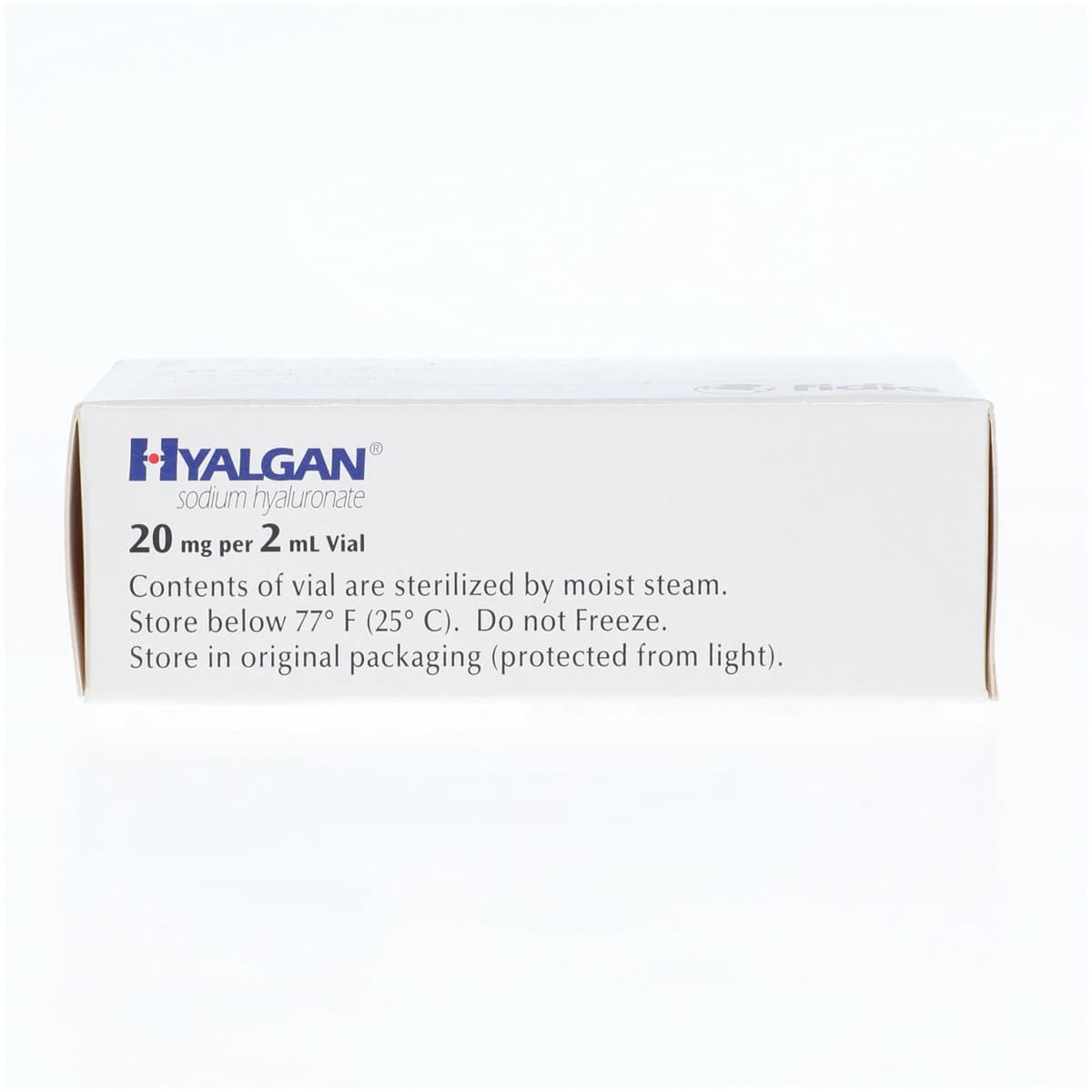 Hyalgan (sodium hyaluronate) Injection 10 mg/mL, Single-Dose Vial, 2 mL thumbnail 2