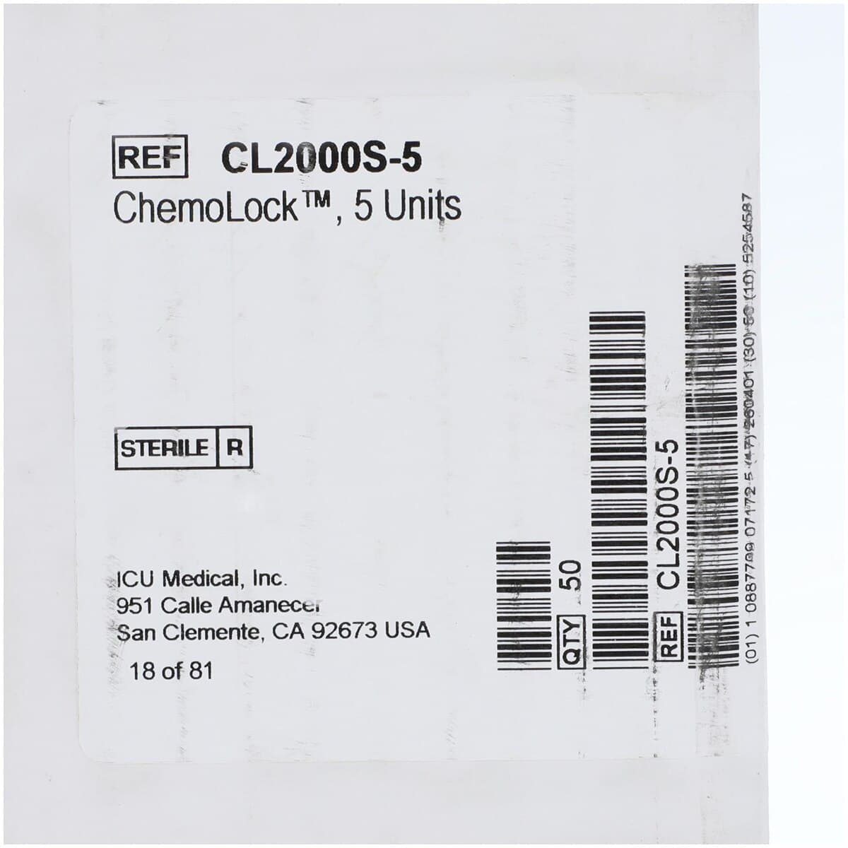 Chemolock Spinning Injector for IV Tubing, 50/Case thumbnail 6