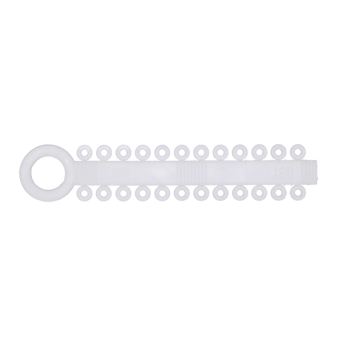 Ortho Technology Power Sticks Elastomeric Ligatures, Clear, 0.120", 1000/Pkg, 404-002 - Power Sticks Elastomeric Ligatures - Image 1