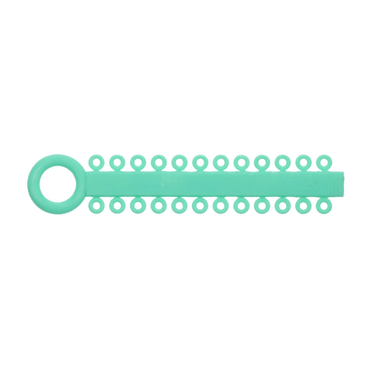 Ortho Technology Power Sticks Elastomeric Ligatures, 0.120", Latex-Free, Kelly Green, 1008 Ties/Pkg - Power Sticks Elastomeric Ligatures - Image 1