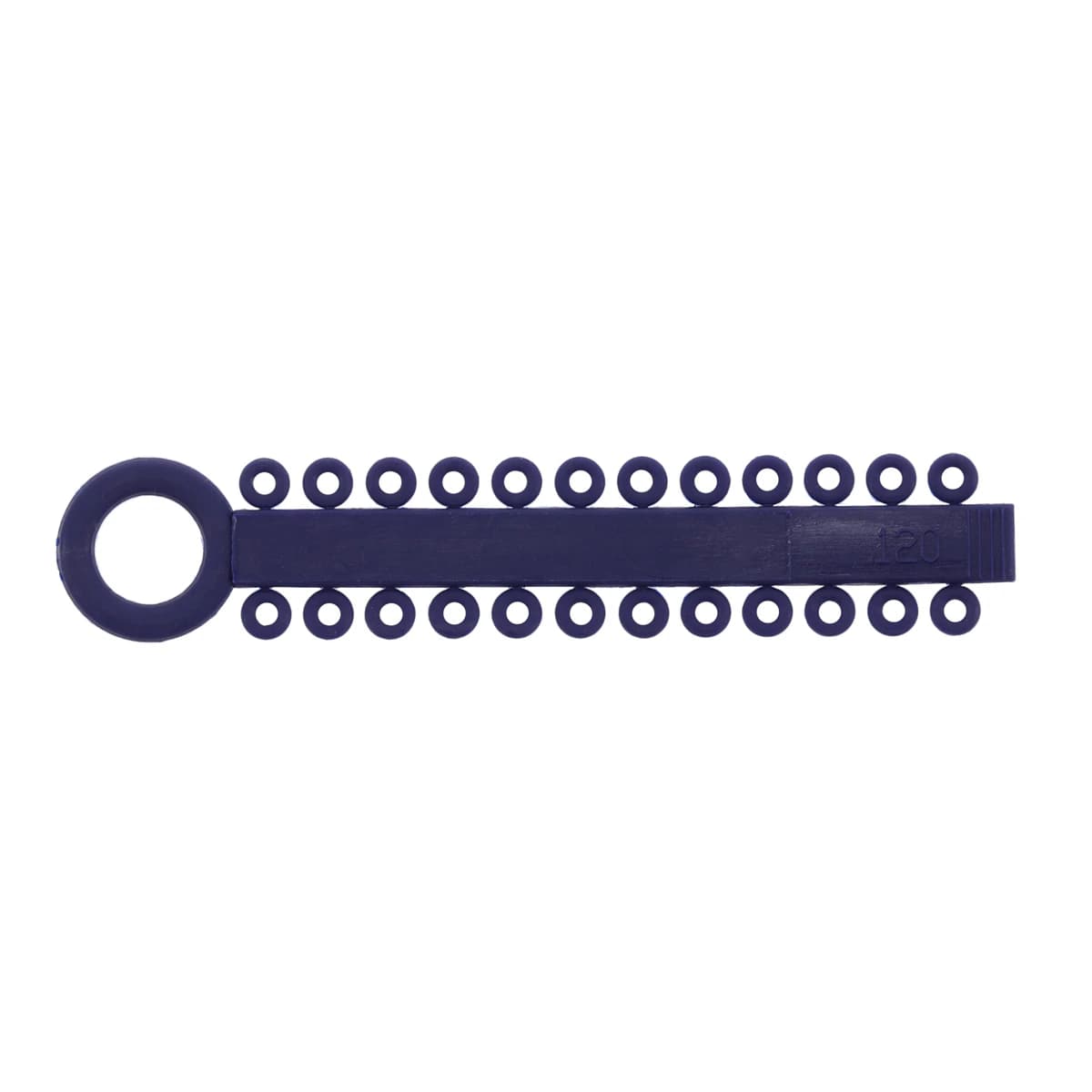 Ortho Technology Power Sticks Elastomeric Ligatures, Navy, 0.120", 1008/Bx, 404-030S - Power Sticks Elastomeric Ligatures - Image 1