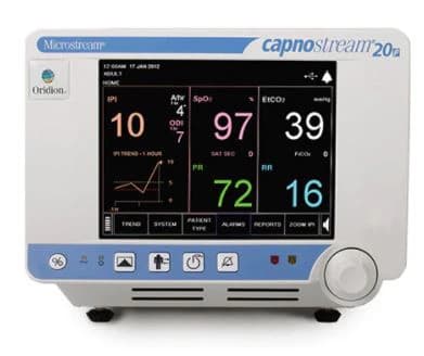 Oridion Capnostream 20p Patient Monitor with Printer - Monitor Capnostrm 20p w/Printr - Image 1