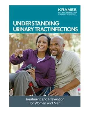 Krames Communications Understanding Urinary Tract Infections Informational Booklet, English, 8 Pages, Full Color, Each - Booklet Understanding UTIs - Image 1
