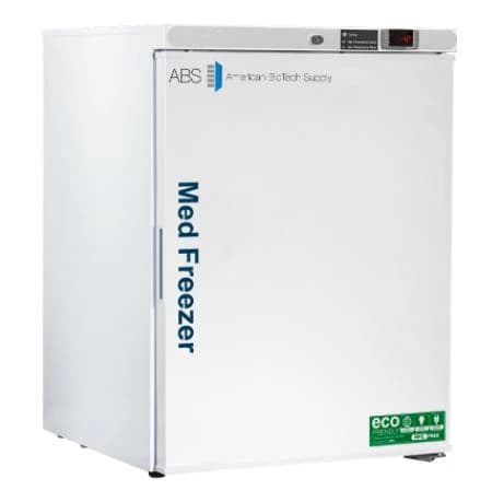 American Biotech Supply Pharmacy/Vaccine Freezer, 4 Cu Ft, Solid Door, Right Hinge, Manual Defrost, -15 to -25C - Freezer Pharm/Vac Undrctr - Image 1