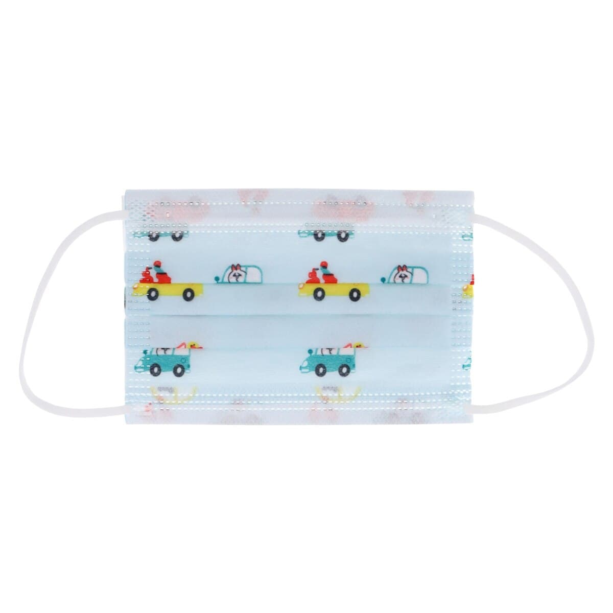 Dynarex Child Face Mask with Ear Loops, Cars Design, Level 1, Latex-Free, 50/Box thumbnail 5