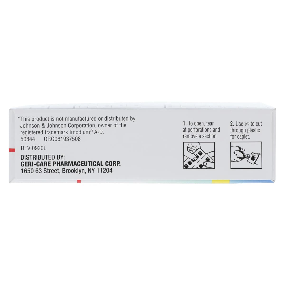 Geri-Care Loperamide HCl Caplets, 2mg, 24/Box thumbnail 3