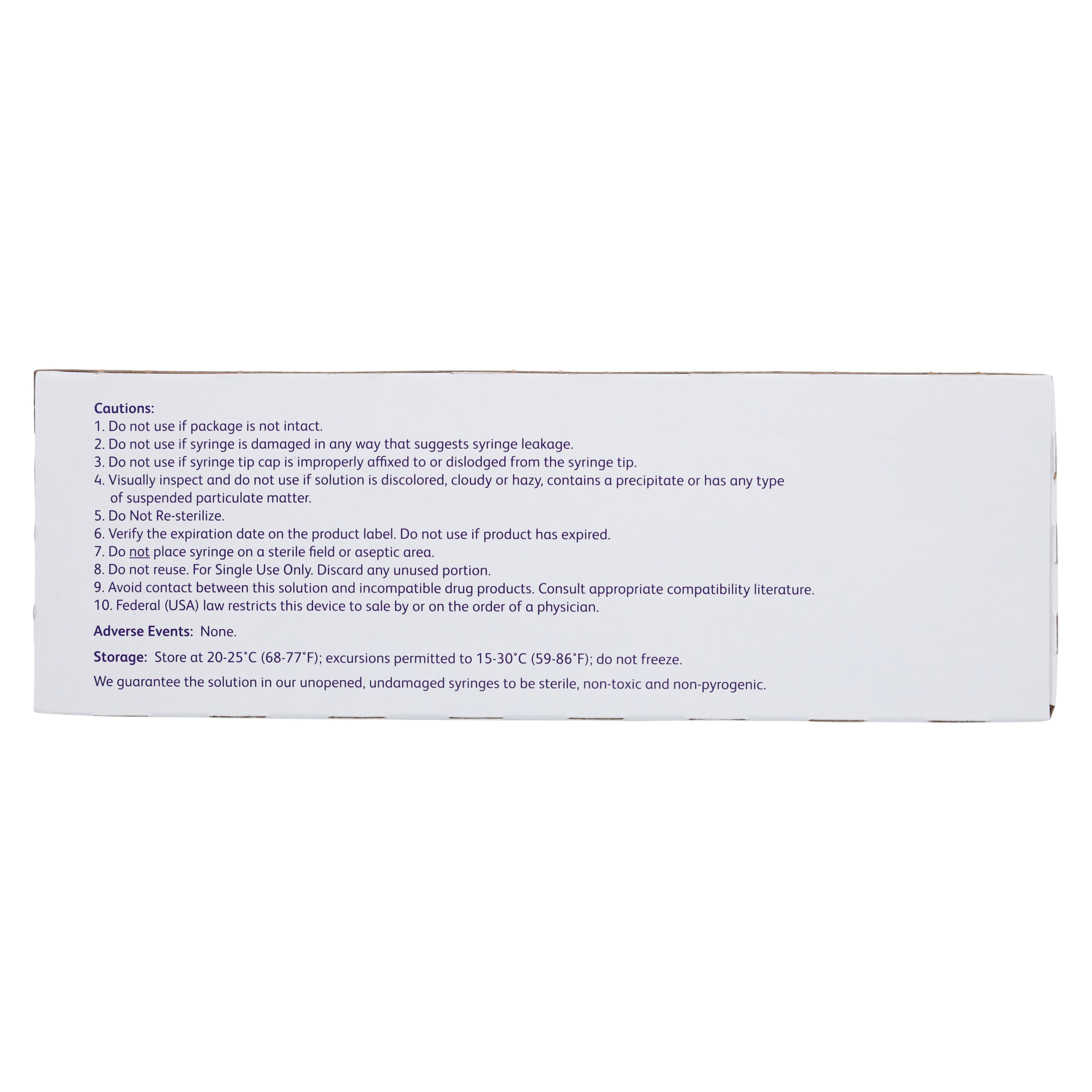 BD PosiFlush Prefilled Normal Saline Syringe, 10 mL, Standard Plunger Rod, 480/Case thumbnail 5