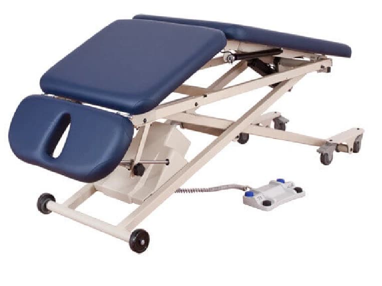 Oakworks PT400 Treatment Table, 31" Wide, Sapphire Upholstery, 550 lb Capacity - Table Treatment 31" Sapphire - Image 1