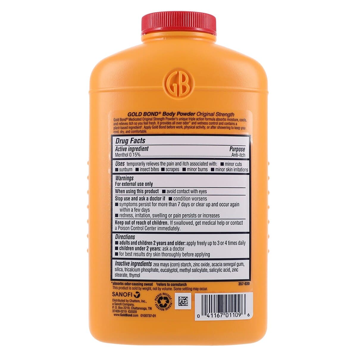 Gold Bond Medicated Powder, Original Strength, 10 oz Bottle thumbnail 2