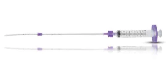 Gynex SureSample Endometrial Curette, 8-1/8", Single-Use, 5/Box - Curette Endometrial SureSample - Image 1