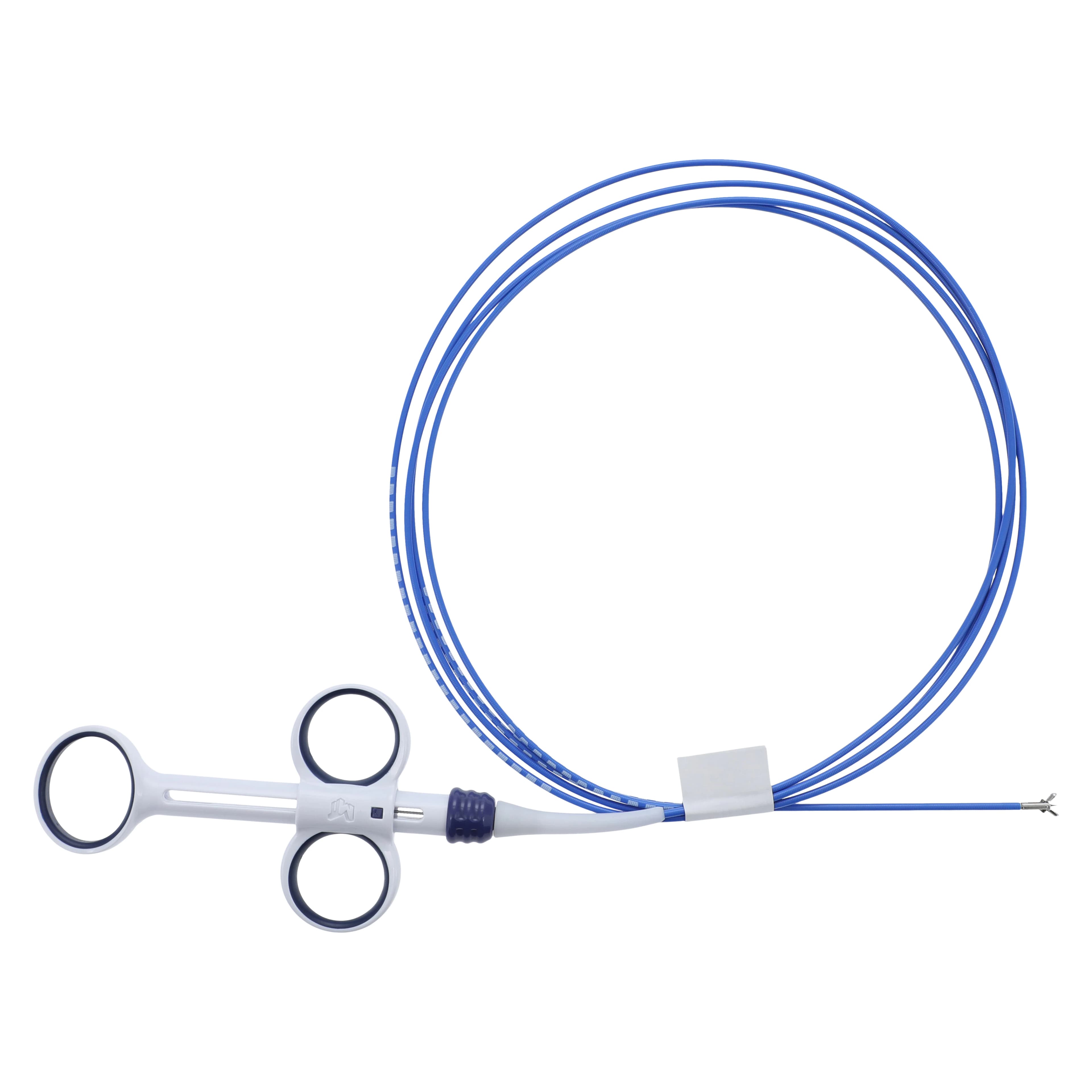 Micro-Tech Endoscopy Biopsy Forceps, 2.8mm, Serrated, Blue, 200/Case - Forcep Bpsy Blu Srrtd Spk - Image 1