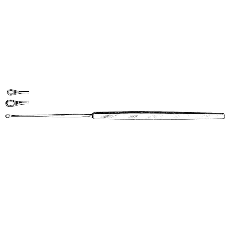Jarit Shapleigh Ear Curette, 6" - Curette Ear Shapleigh - Image 1