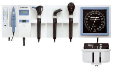 Riester EliteVue Diagnostic Station, Wall-Mounted, 3.5V, Each - Station Diagnostic Wall - Image 1