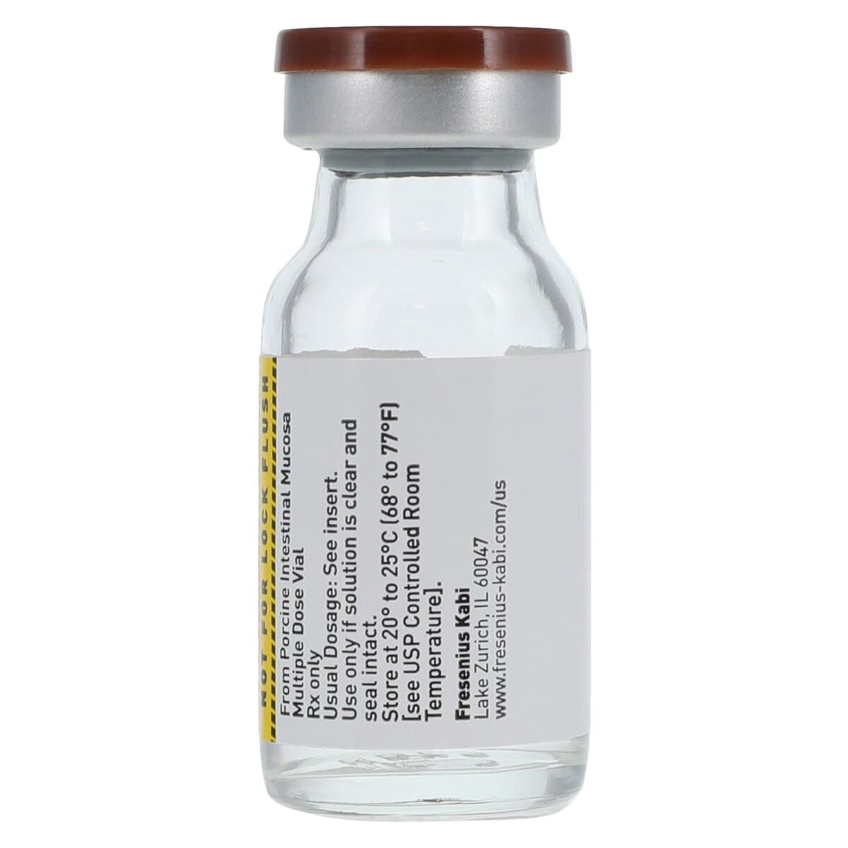 Heparin Sodium Injection, 10,000 USP Units/mL, Multiple-Dose Vial, 5 mL, 25/Package thumbnail 3