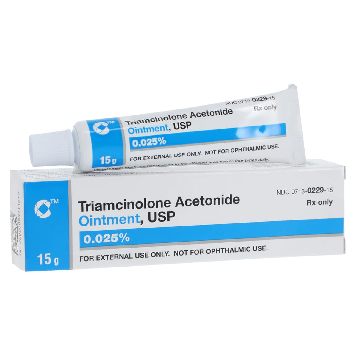 Triamcinolone Acetonide Topical Ointment 0.025%, 15g Tube thumbnail 2