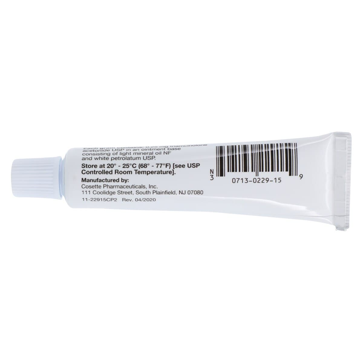 Triamcinolone Acetonide Topical Ointment 0.025%, 15g Tube thumbnail 4