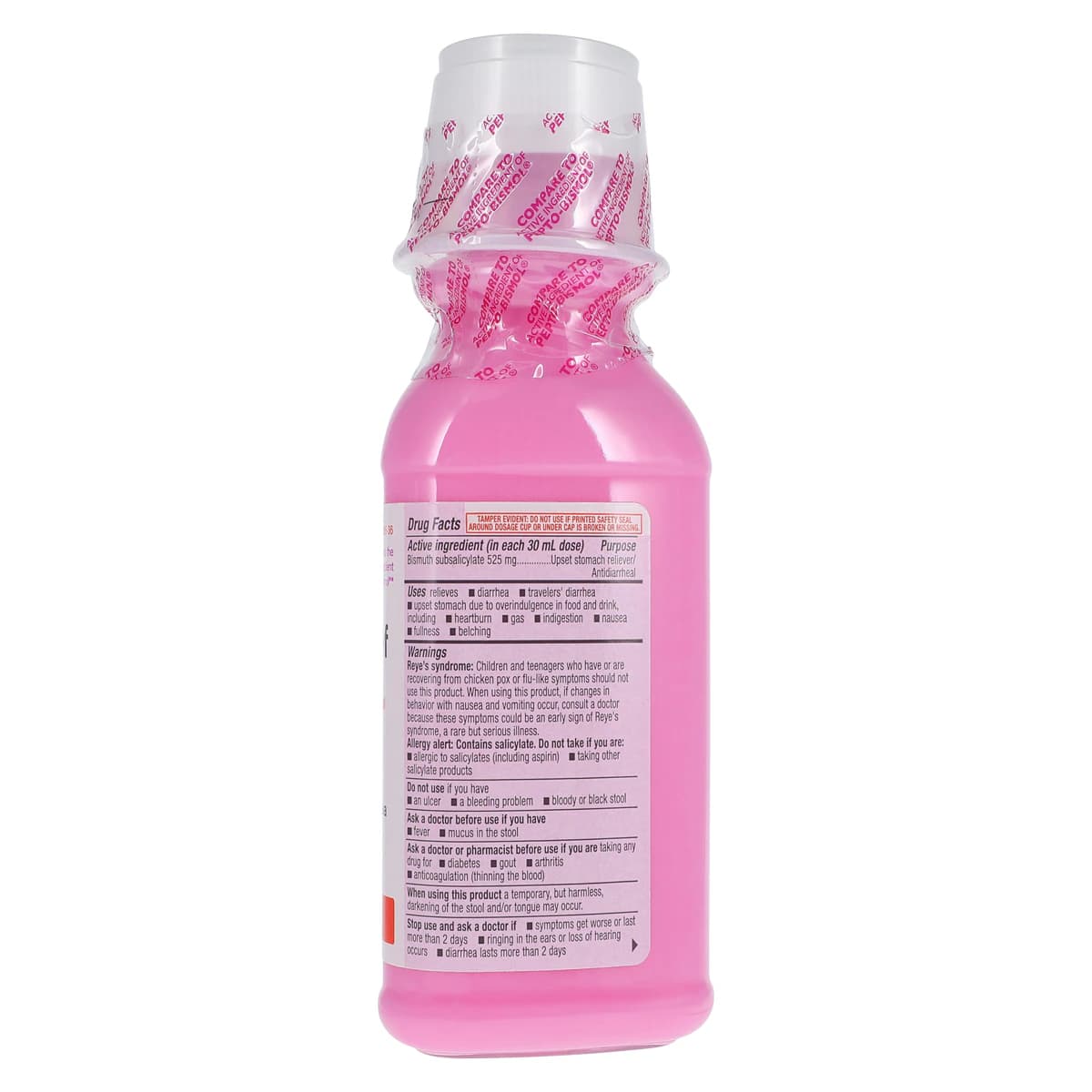 Pink Bismuth Oral Suspension, 262mg, 8oz Bottle thumbnail 2