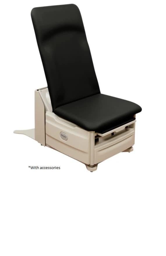 Brewer Flex Access 5801 Exam Table, Black Satin thumbnail 2