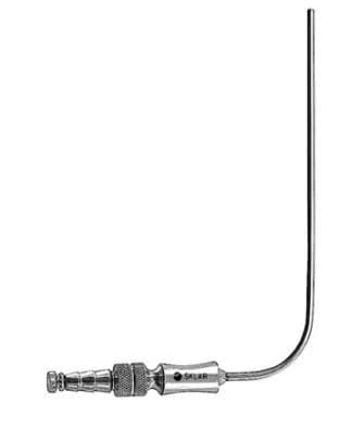 Sklar Frazier Suction Tube, 10 Fr, 5" Length, Stainless Steel, Reusable, Non-Sterile - Tube Suction Frazier 10Fr 5" - Image 1