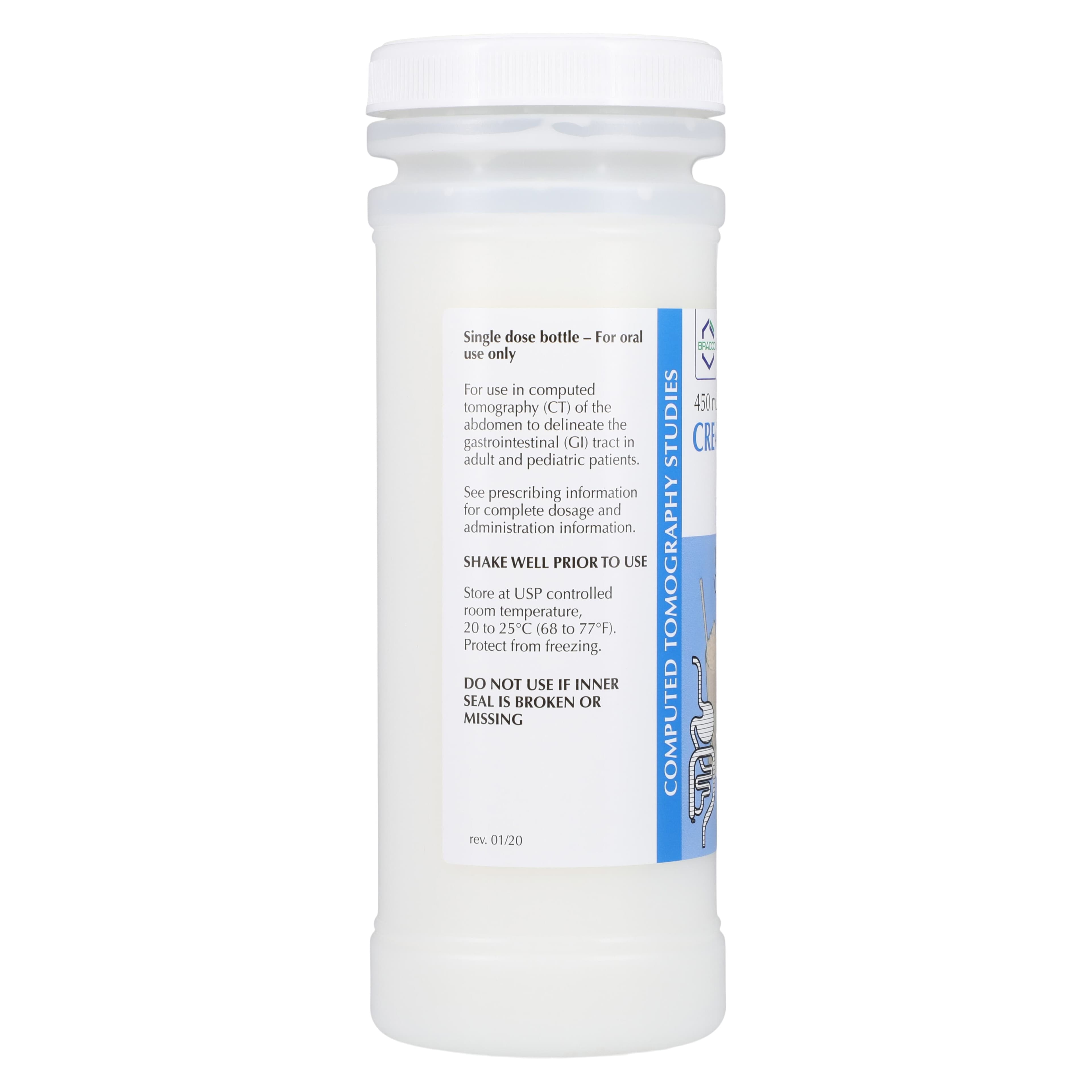 Readi-Cat 2 Smoothie Oral Suspension, 2% Barium Sulfate, Vanilla Flavor, 450 mL Bottle, 12/Case thumbnail 3