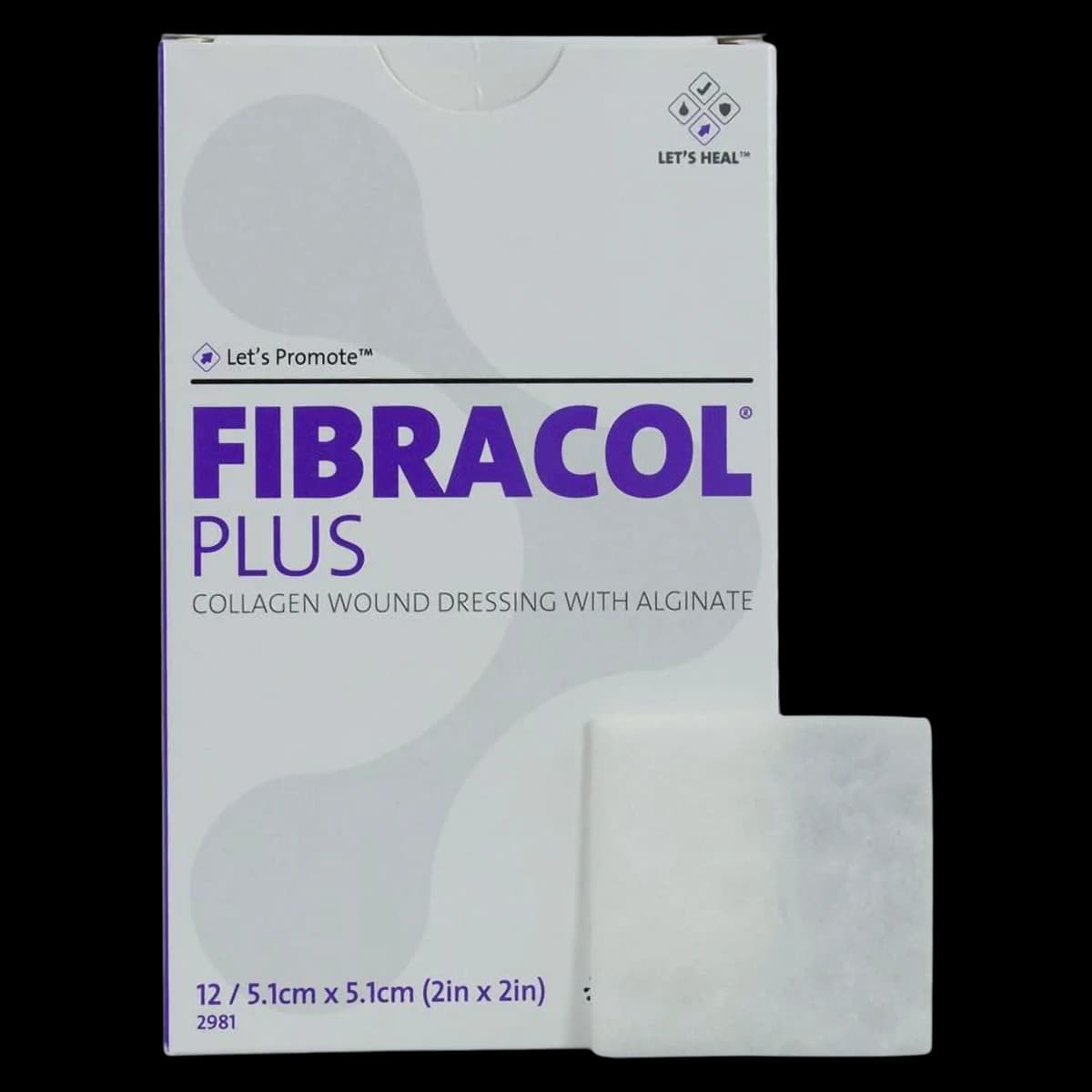 Fibracol+ Collagen Dressing, 2" x 2" - Fibracol+ Collagen Dressing - Image 1