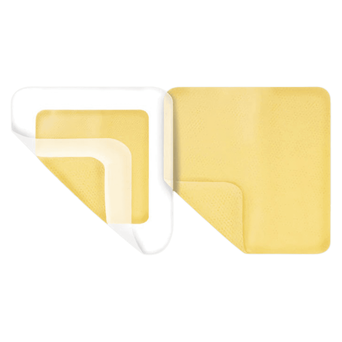MediHoney Honey Hydrogel Dressing, 2.4" x 2.4", Sterile, Non-Adhesive Square Sheet, 50/Case - Dressing Hydrogel MediHoney - Image 1