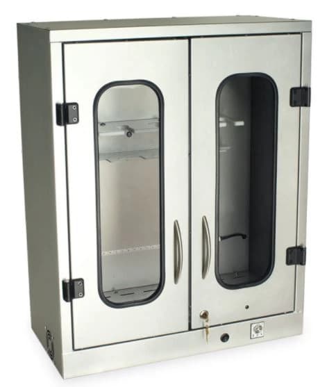 Harloff Manufacturing Wall Mount Storage Cabinet, White - Cabinet Storage Wall Mount Wht - Image 1