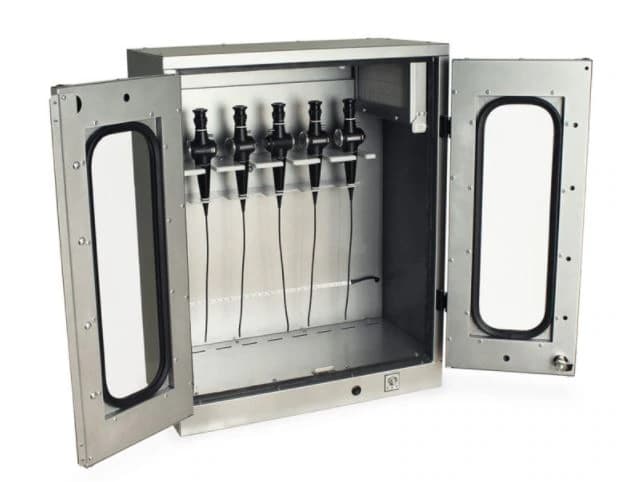 Harloff Manufacturing Wall-Mount Drying Cabinet, White - Cabinet Drying WallMount White - Image 1