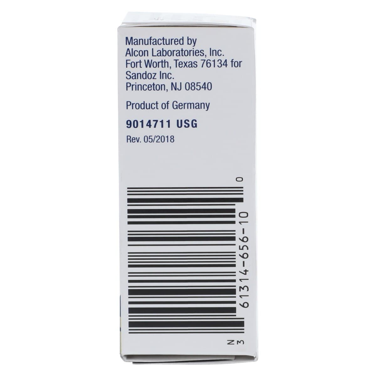 Ciprofloxacin HCl Ophthalmic Solution 0.30%, 10mL Bottle, Sandoz thumbnail 3