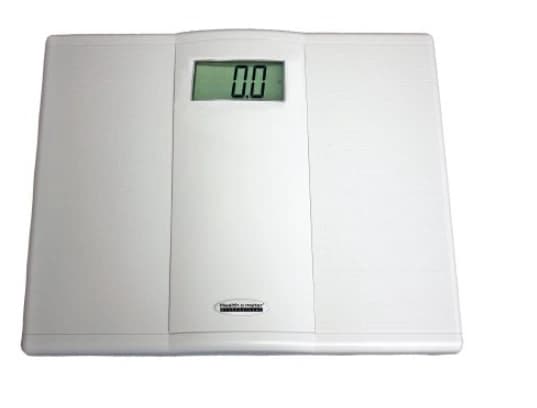 Pelstar Talking Digital Floor Scale, 400 lb Capacity, LCD Display, Each - Scale Talking Digital Floor - Image 1