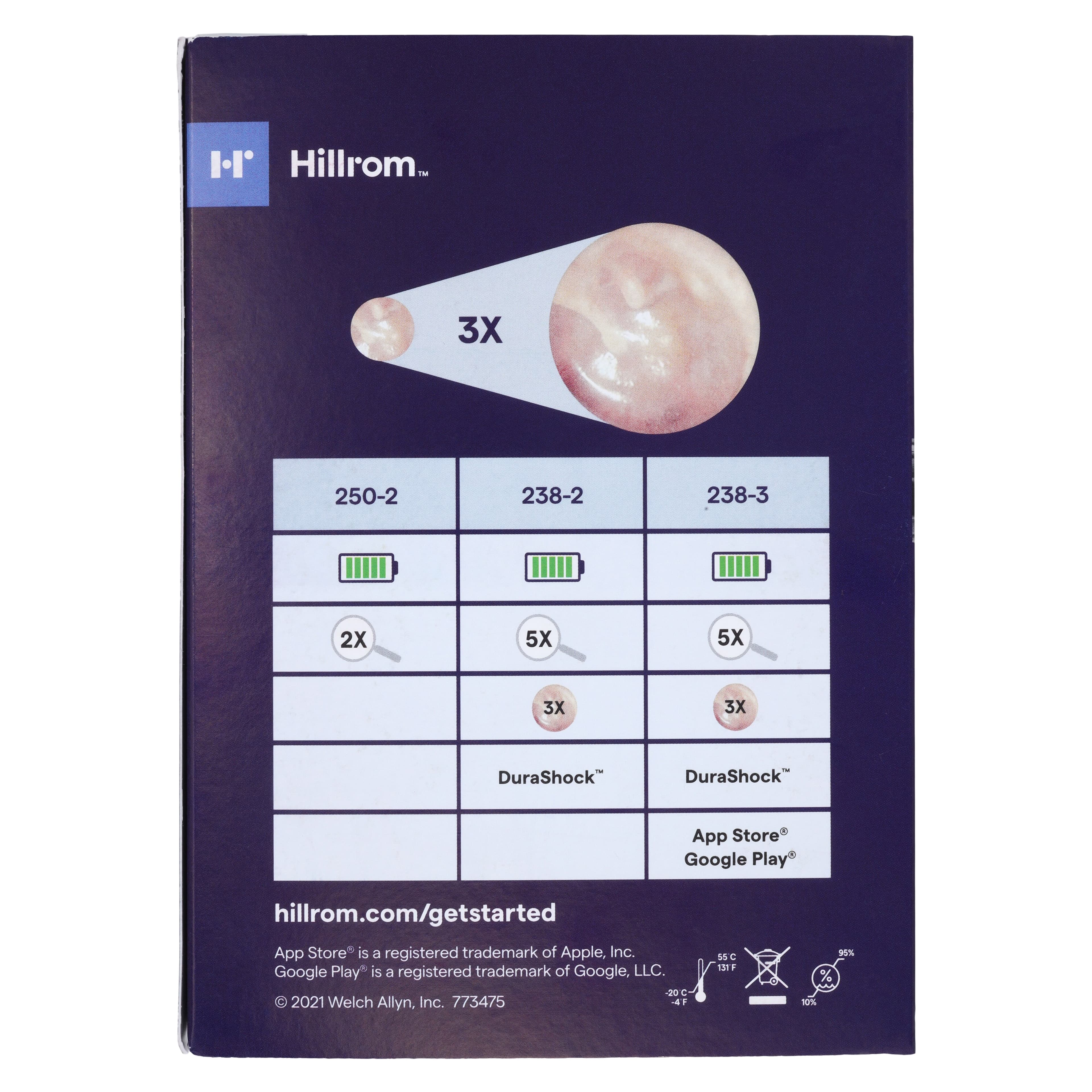 Welch Allyn Basic Diagnostic LED Otoscope Head thumbnail 8