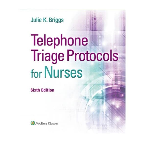Nurses TLPHN Protocols 6th Edition Training Book, Spiral Paperback - Paperback Spiral Nurses TLPHN - Image 1