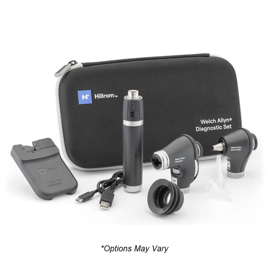 Welch Diagnostic Set with Pan and MacroView, Ophthalmoscope/Otoscope - Diagnostic Set w Pan/MacV+ - Image 1