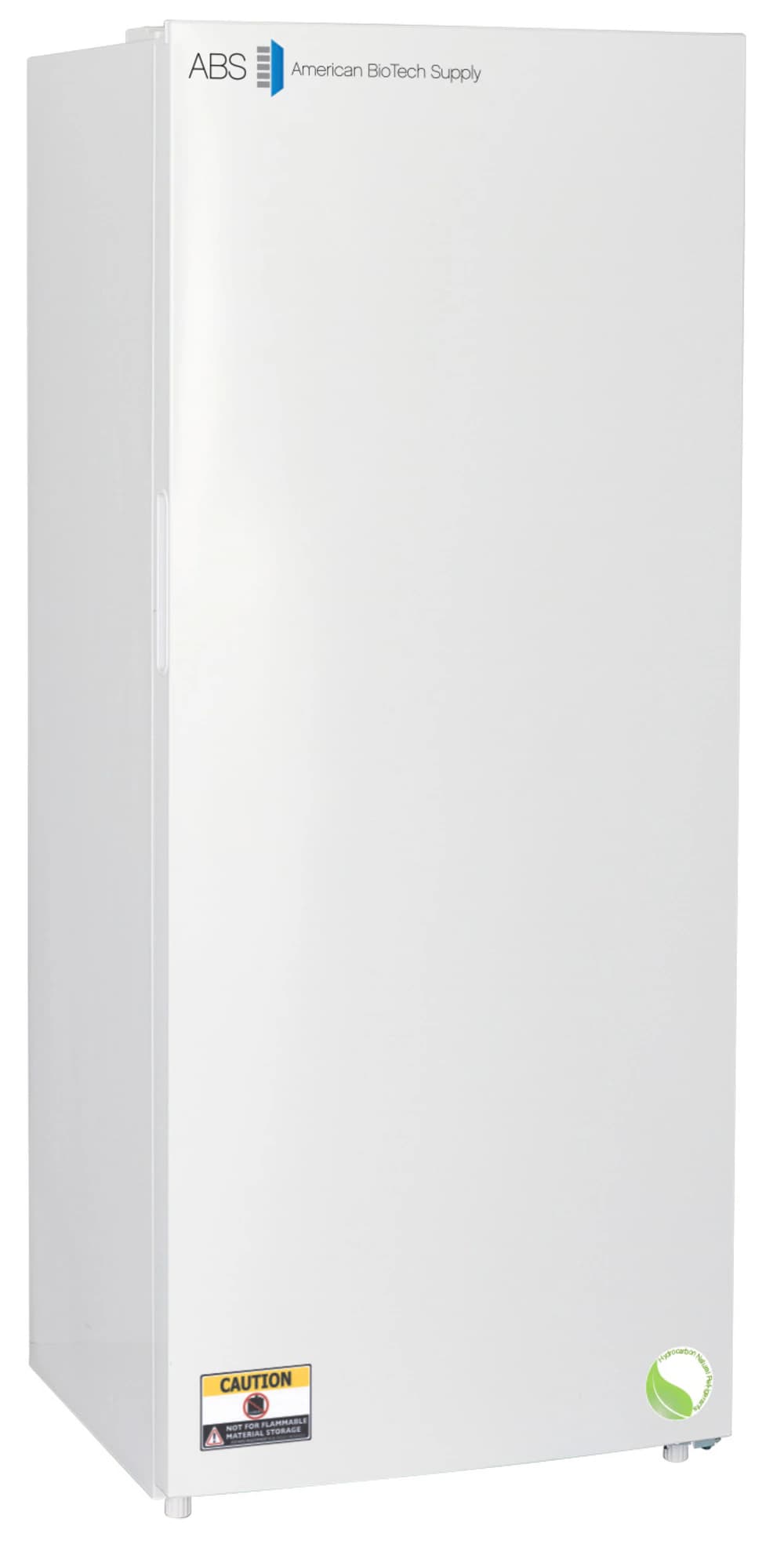American Biotech Supply Lab Freezer, 14 Cu Ft, Solid Door, Right Hinge, -15 to -20C, Auto Defrost, White - Freezer Lab AD HydroCarbon Wht - Image 1