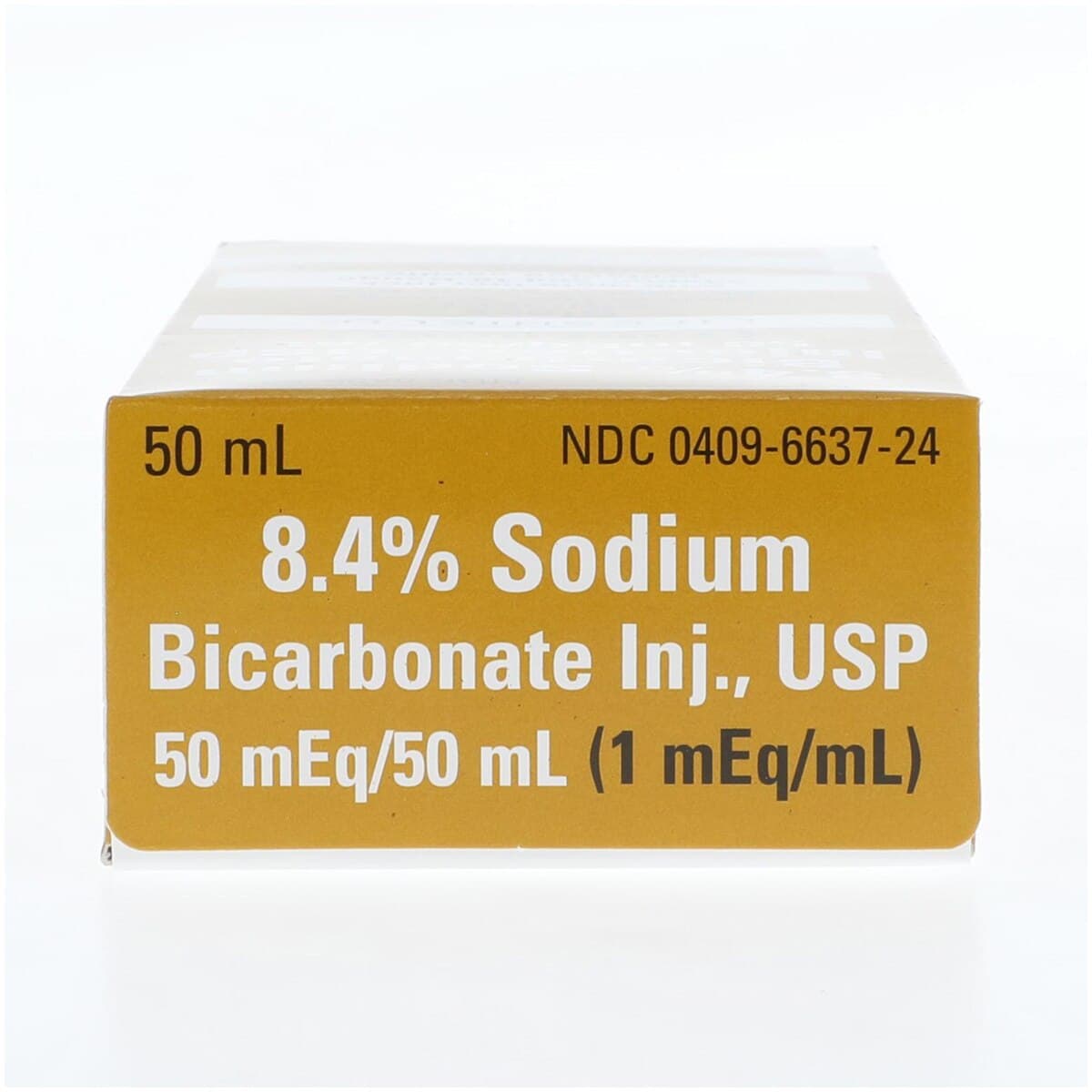 Sodium Bicarbonate 8.4% Injection Abboject Lifeshield Syringe, 50mL, 10/Package thumbnail 2