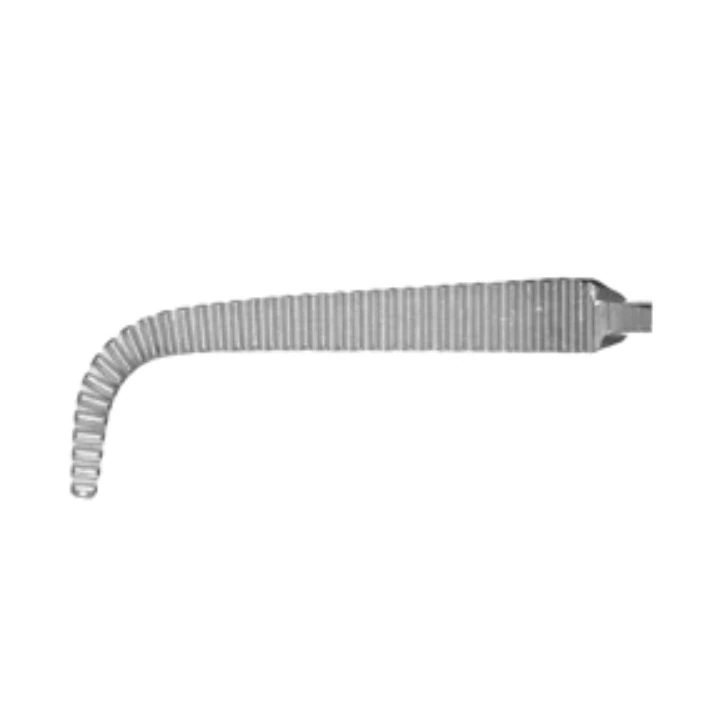Jarit Mixter Forcep, Curved, 9-1/8", Stainless Steel, Each - Forcep Mixter Partial Serr - Image 1