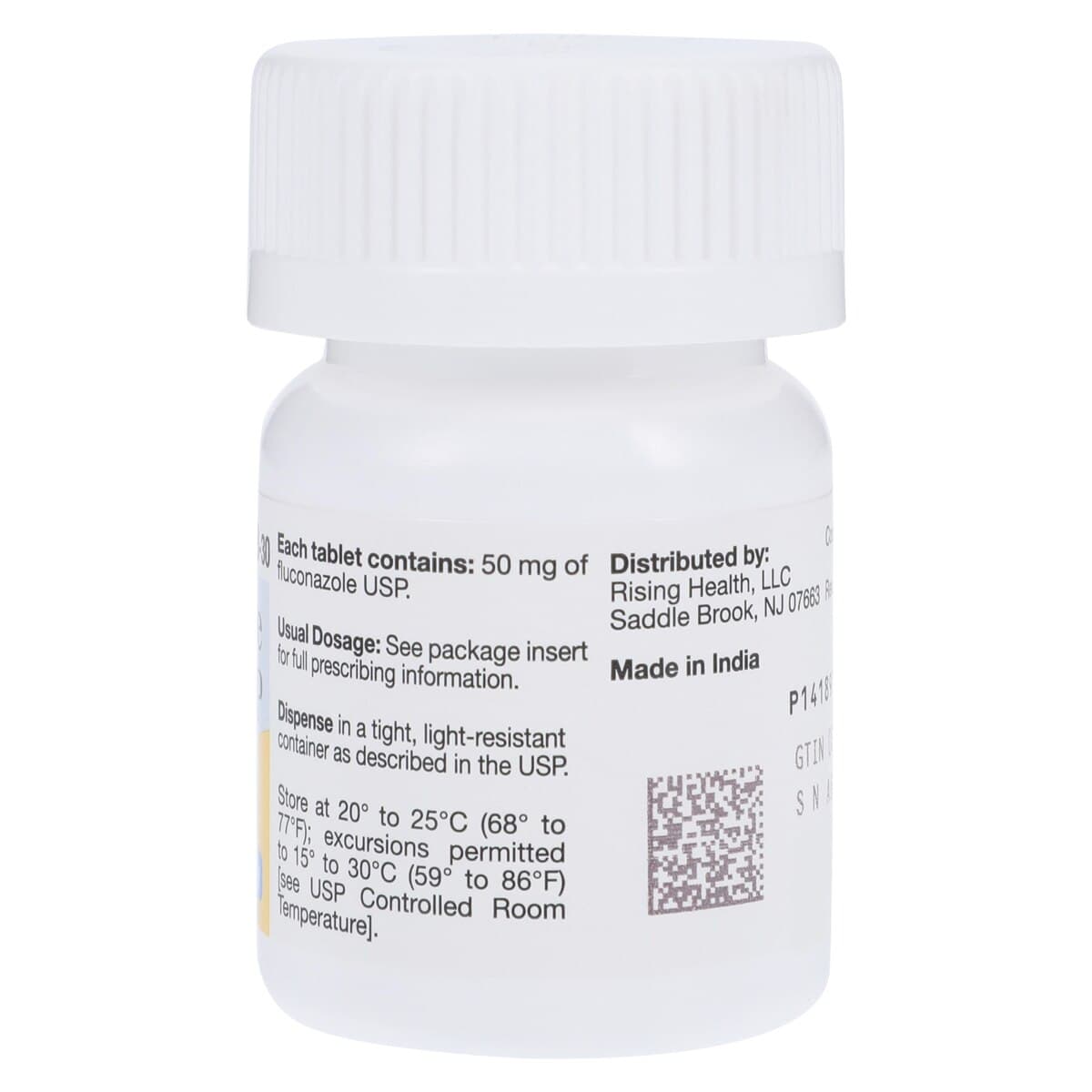 Fluconazole Tablets, 50mg, 30/Bottle, Rising Pharmaceuticals thumbnail 2