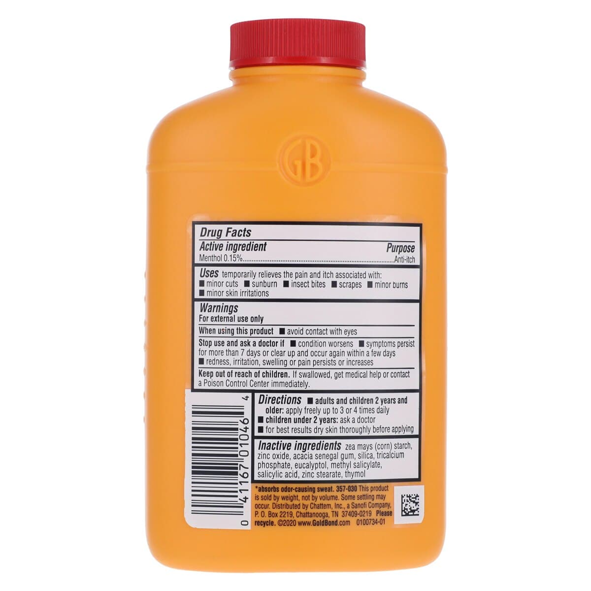 Gold Bond Medicated Powder N-R, 4 oz Bottle thumbnail 2