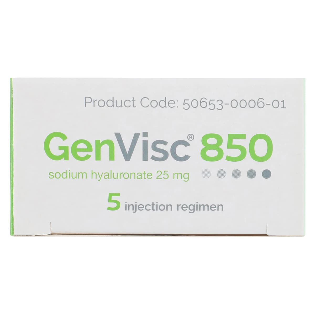 GenVisc 850 Prefilled Syringe, 10 mg/mL, 2.5 mL, Single-Use thumbnail 6