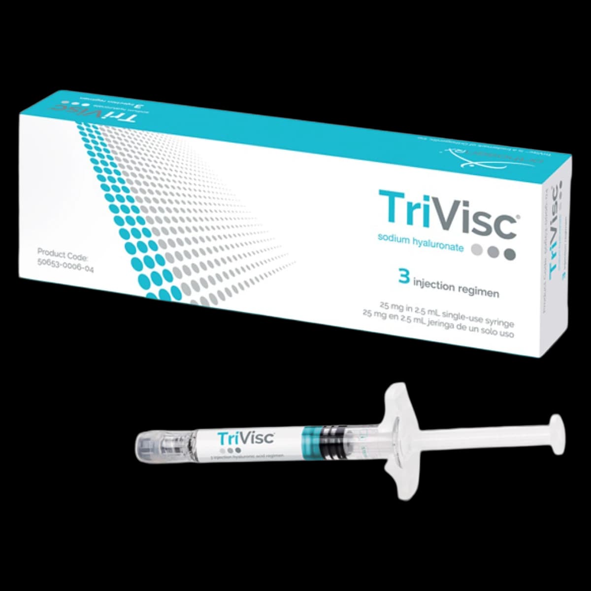 TriVisc Injection 25mg/2.5mL Prefilled Syringe (Qty 50-149) - TriVisc Inj PFS Qty 50-149 - Image 1