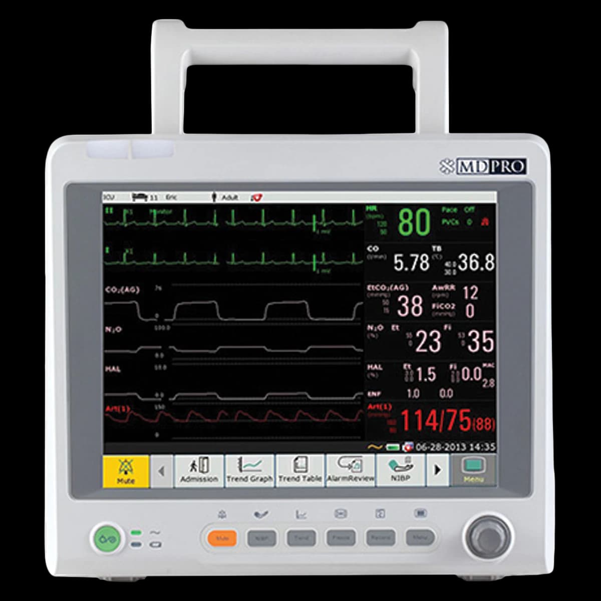 MDPro 4500 Patient Monitor with Wi-Fi (Edan Diagnostics Inc.) - Patient Monitor w/Wifi - Image 1