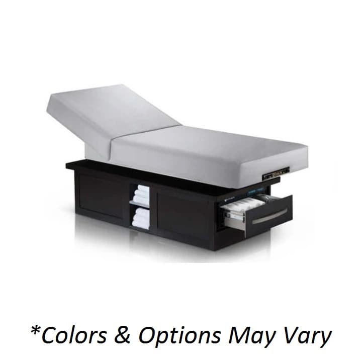 Earthlite Everest Massage Table, Full-Size Electric Lift, Sterling Upholstery - Table Massage Everest Fll Elct - Image 1