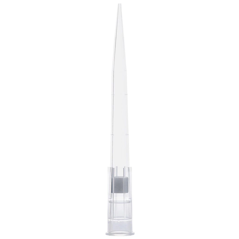 Globe Scientific Filter Pipette Tips, 1-300 µL, Graduated, 59mm, Low Retention, Sterile, Racked, 1920/Case - Pipette Tip Filter 59mm - Image 1