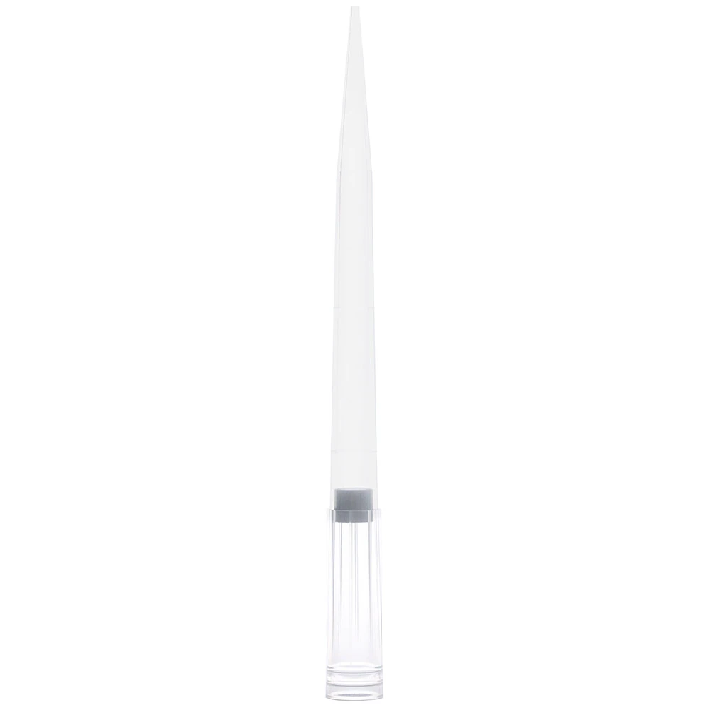 Globe Scientific Filter Pipette Tips, 1-1000 µL, Graduated, 98mm, Sterile, Racked, 1920/Case - Pipette Tip Filter 98mm Steril - Image 1